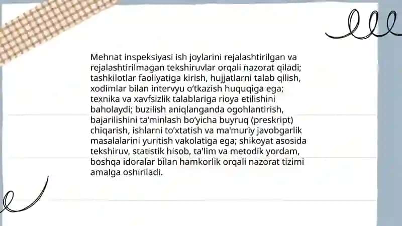 Mehmat qonunchiligi va mehnat muhofazasi 4