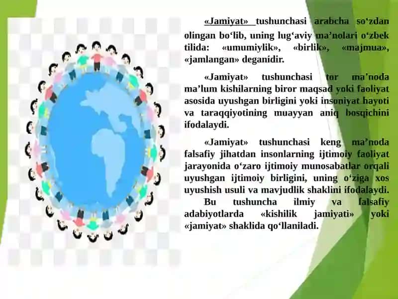 Jamiyat falsafasi 4
