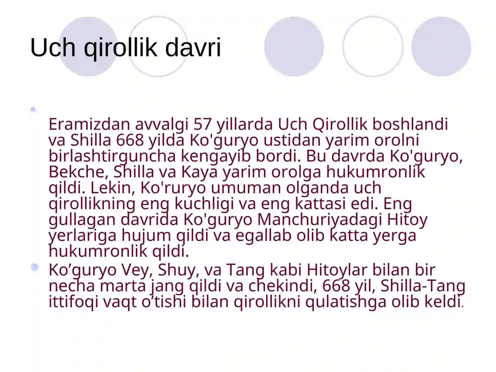 Koreyaning bo`linishi 4