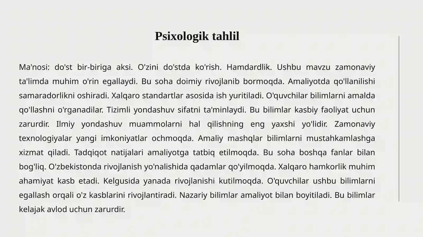 Do'st do'stga oyna 4