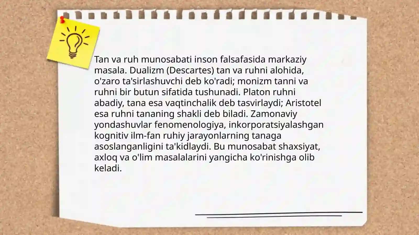 Inson falsafasi (Falsafiy antropologiya) 4