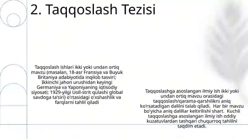 Tezis va uning turlari 4