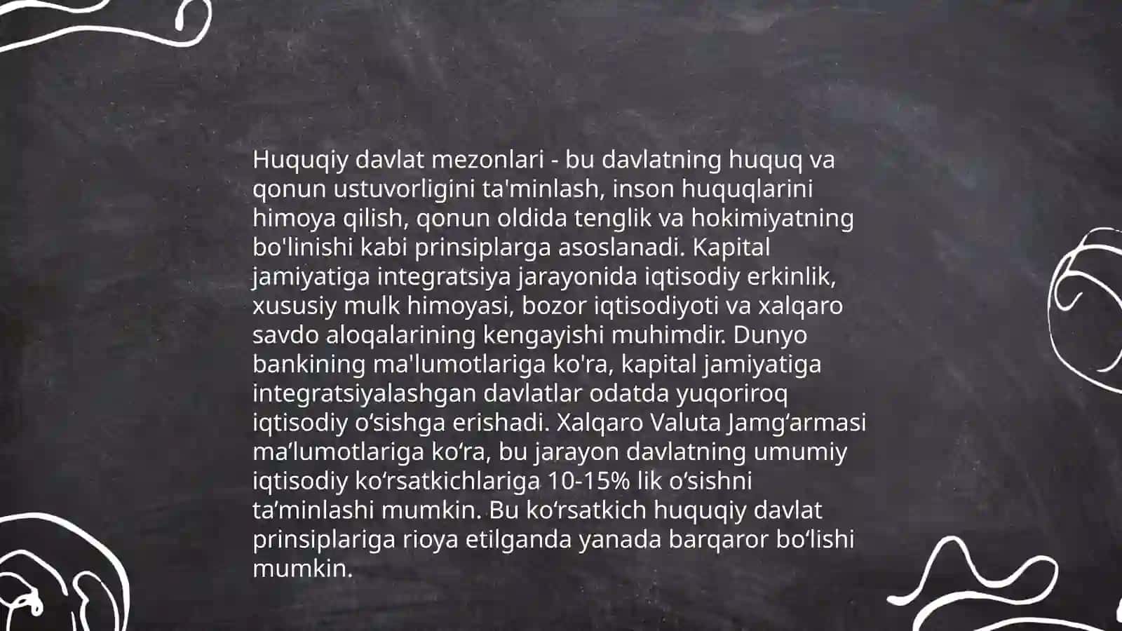 Siyosiy-huquqiy sohadagi ustuvor halqaro reytinglar va ularga O‘zbekistonning integratsiyalashuvi 4