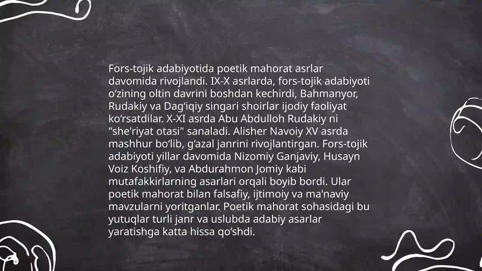 Sharq mumtoz poetikasi:manba va talqinlar 4