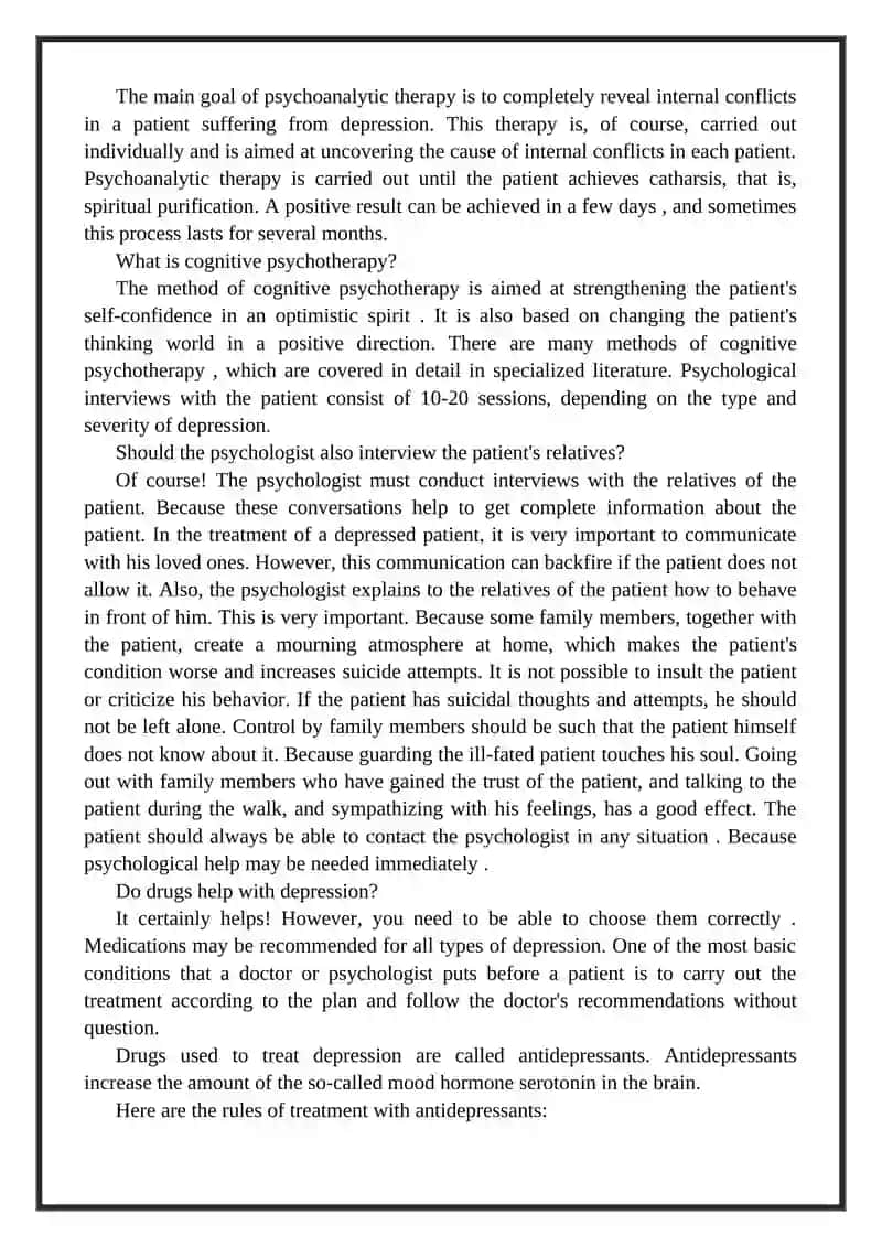 Affective Disorders: Depression 4
