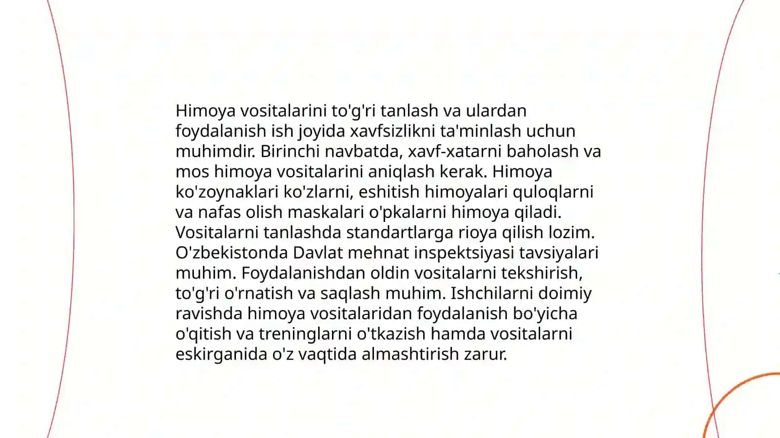 Elektr asboblarini xavfsiz ishlatish 4