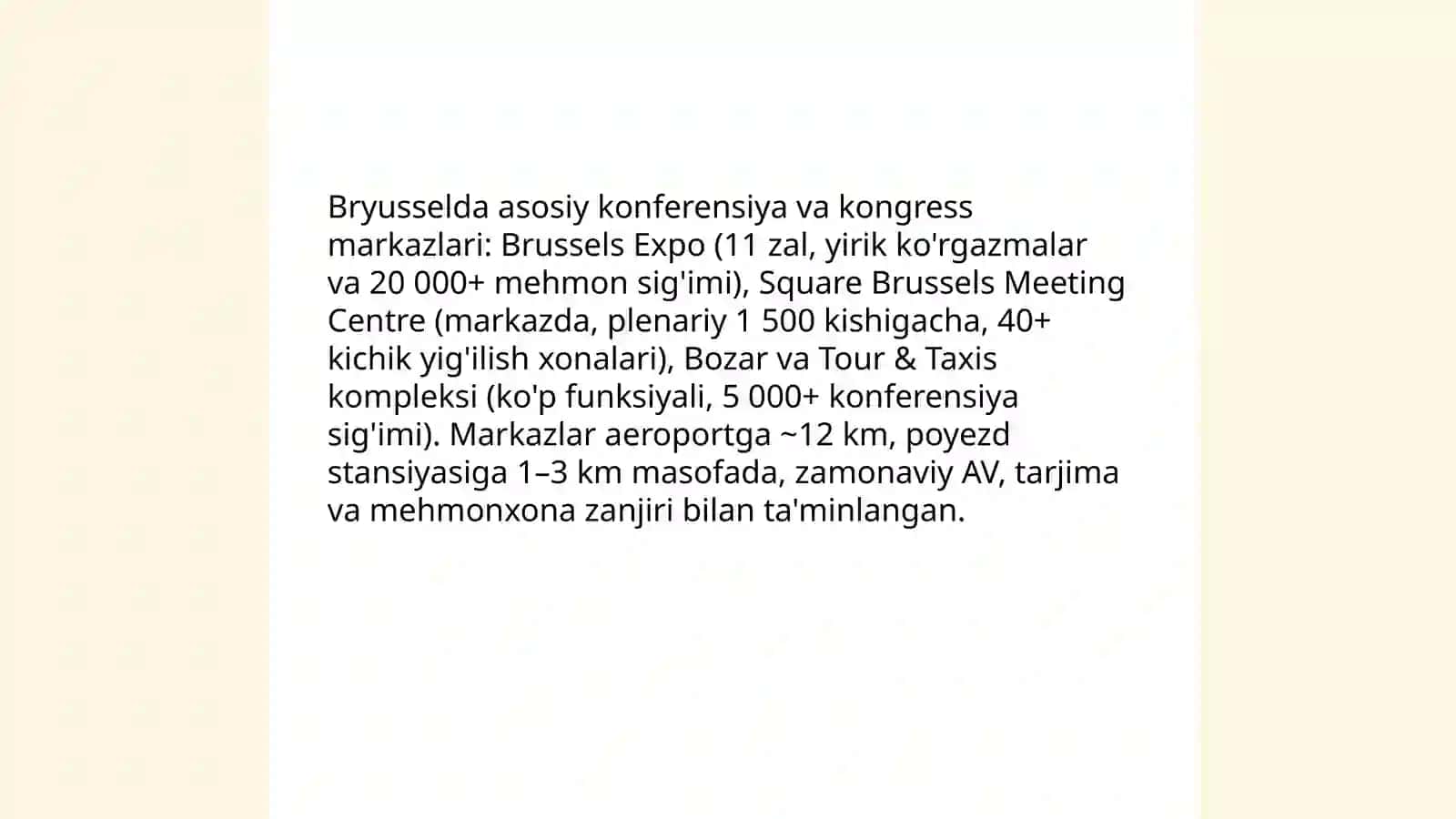 Belgiya MICE turizmi 4