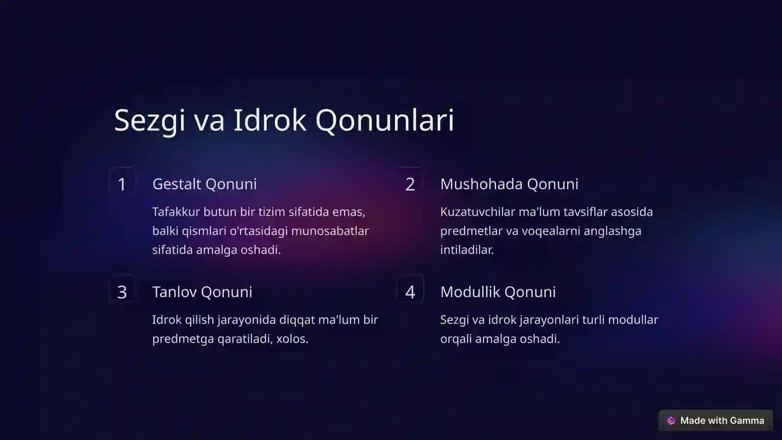 Sezgi va Idrok 4