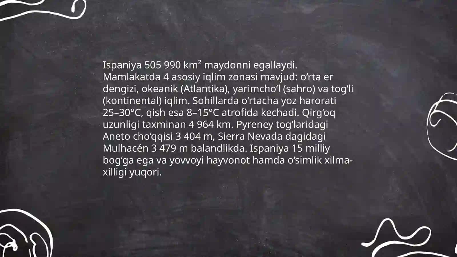 Ispaniya Haqida Malumot 4