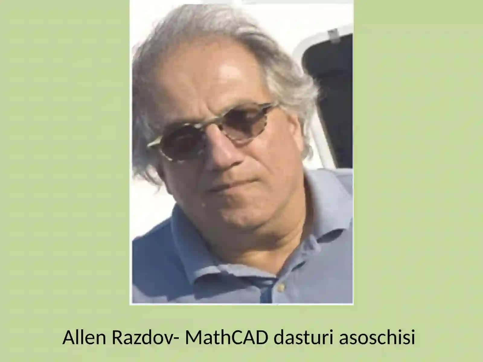 MathCAD dasturining interfeysi 4