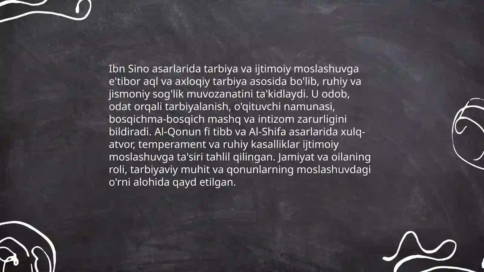 Sharq mutafakkirlari asarlarida shaxs ijtimoiylashuvi masalalarini yoritilishi. Xorijda ijtimoiy pedagogikaning rivojlanish tarixi 4