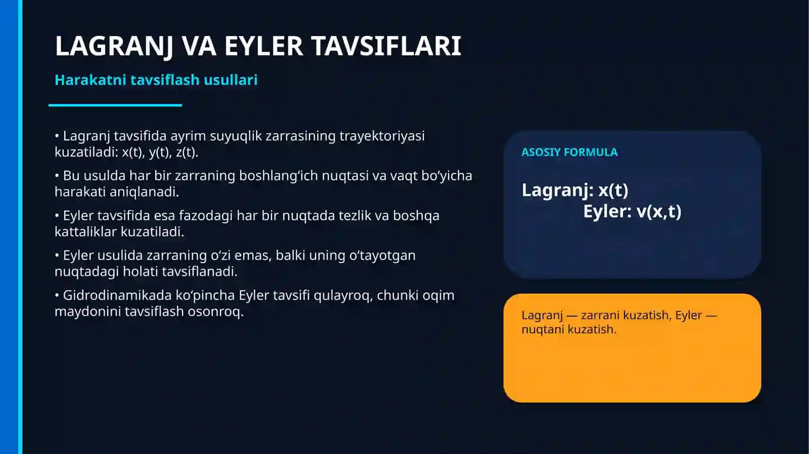SUyuQLIK OQIMI KINEMATIKASI 4