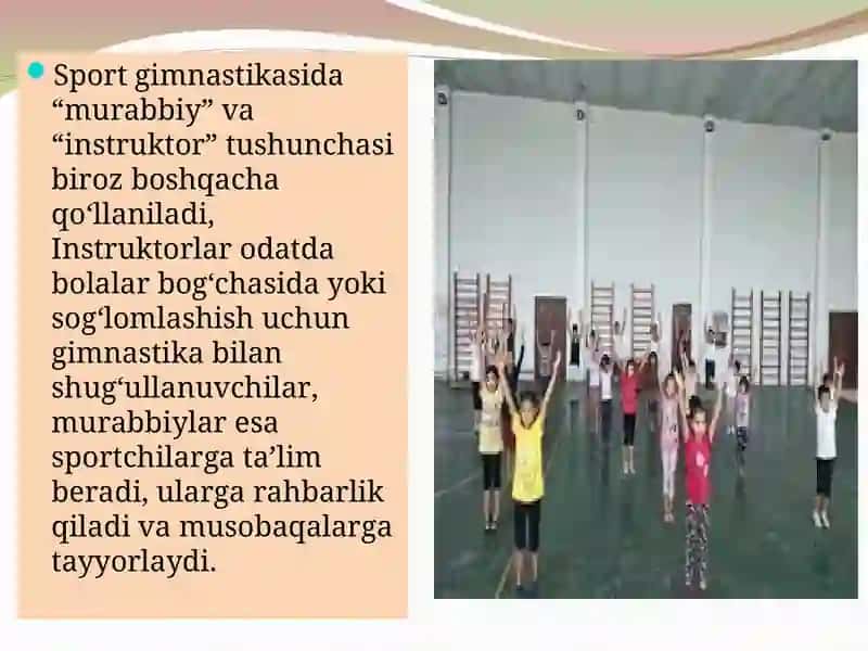 Boshlang’ich ta’limda Gimnastikachilar xavfsizligini ta’minlash 4