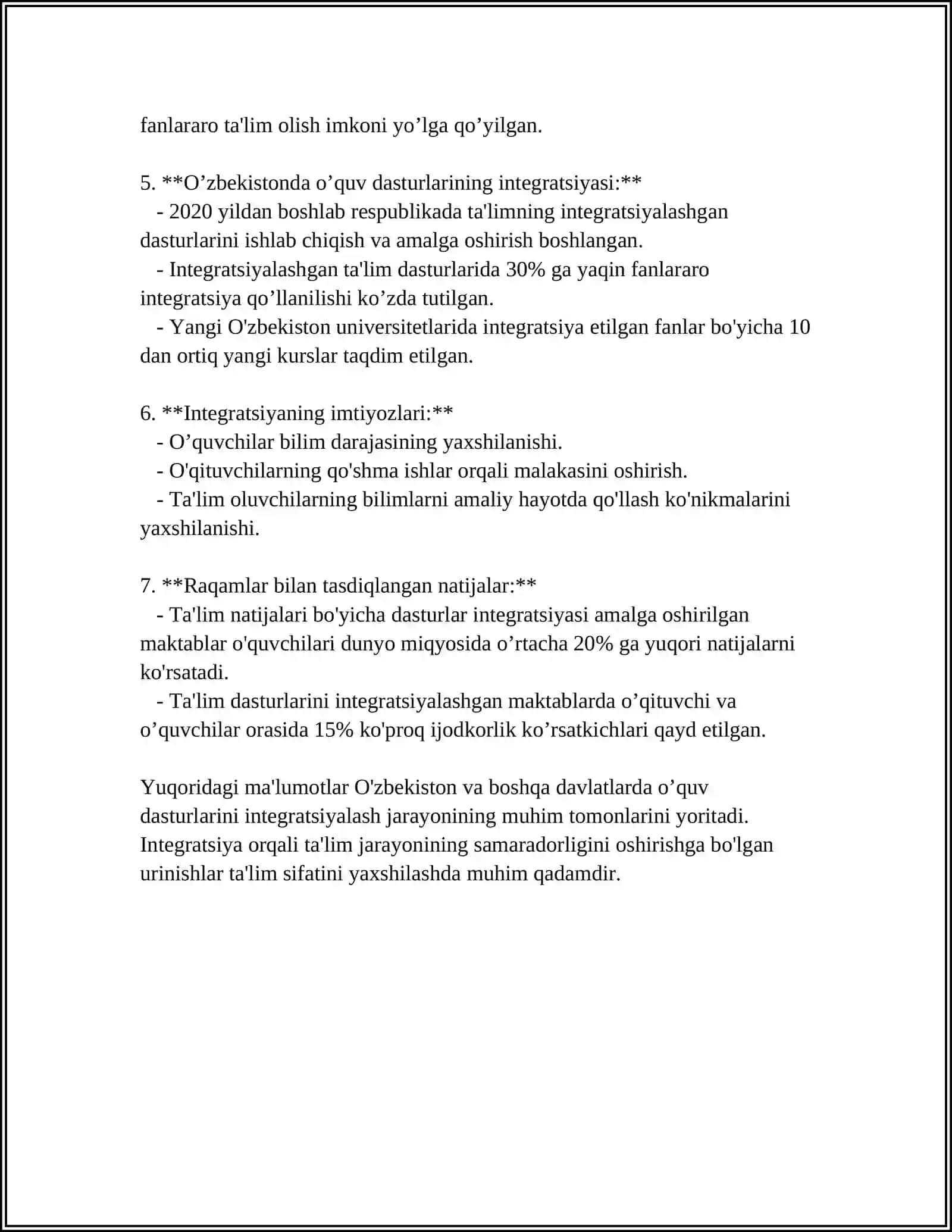 MUSTAQIL ISH Mavzu: ÒLCHASHLARNING YAGONA BIRLILIGINI TAMINLASH TIZIMI MAVZUSIDA 4
