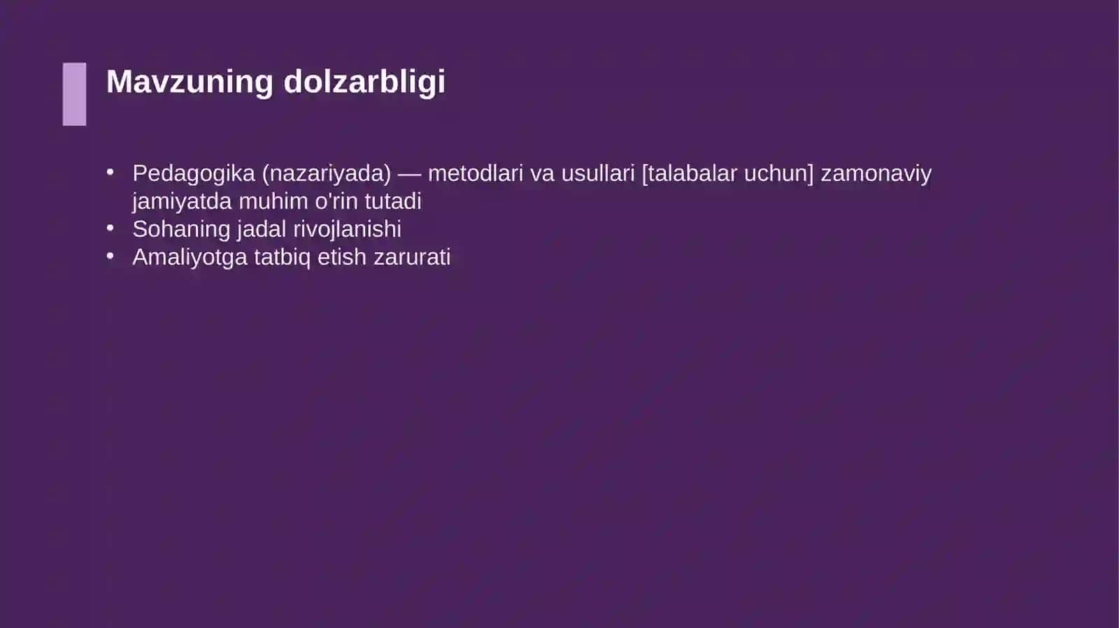 Pedagogika (nazariyada) — metodlari va usullari [talabalar uchun] 4