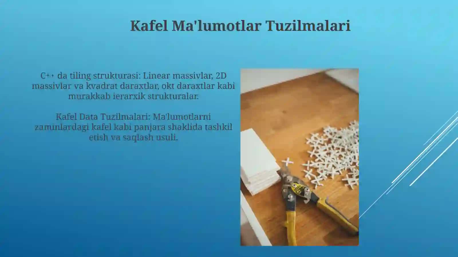 C++ tilining asosiy imkoniyatlari va 4