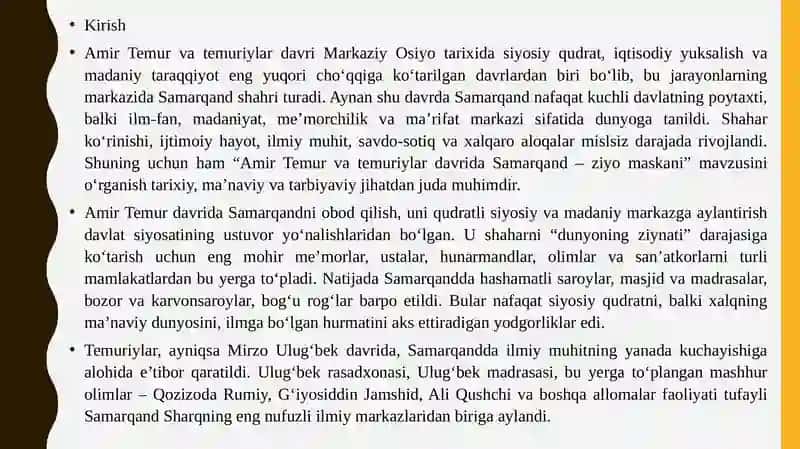 SAMARQANDZIYOMASKANI 4
