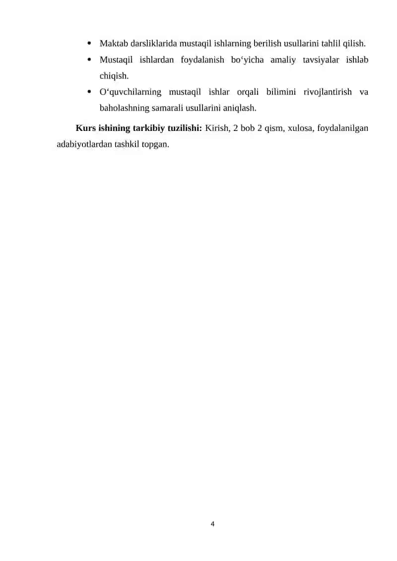 Ona Tili Ta'limida Mustaqil Ishlarining Nazariy Asoslari 4