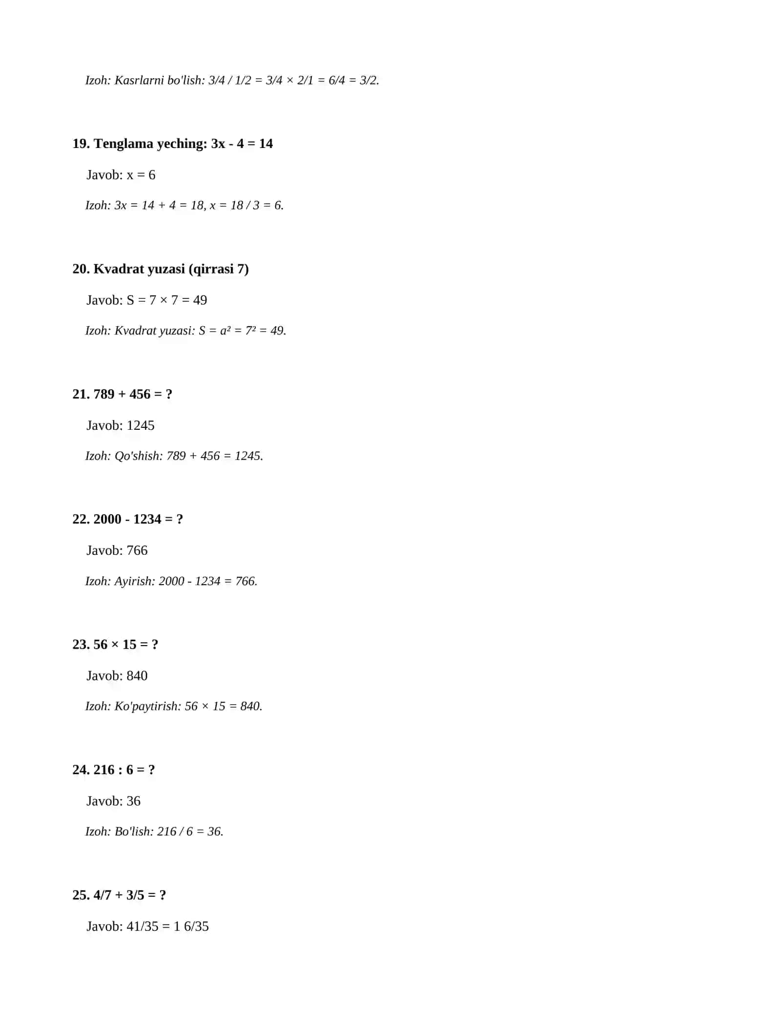 5-sinf-SINF MATEMATIKA FANIDAN NAZORAT ISHI 4
