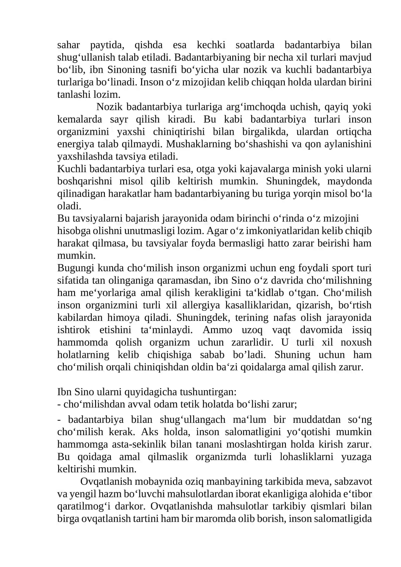 Valeologiya fanining tariхi, rivojlanish bosqichlari 4