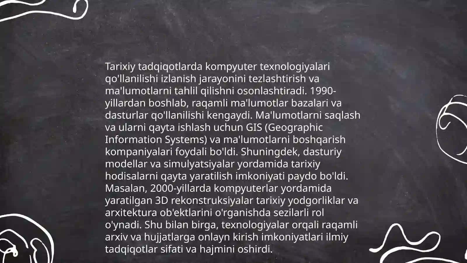 Tarix va kompyuter assotsiatsiyasi faoliyati 4