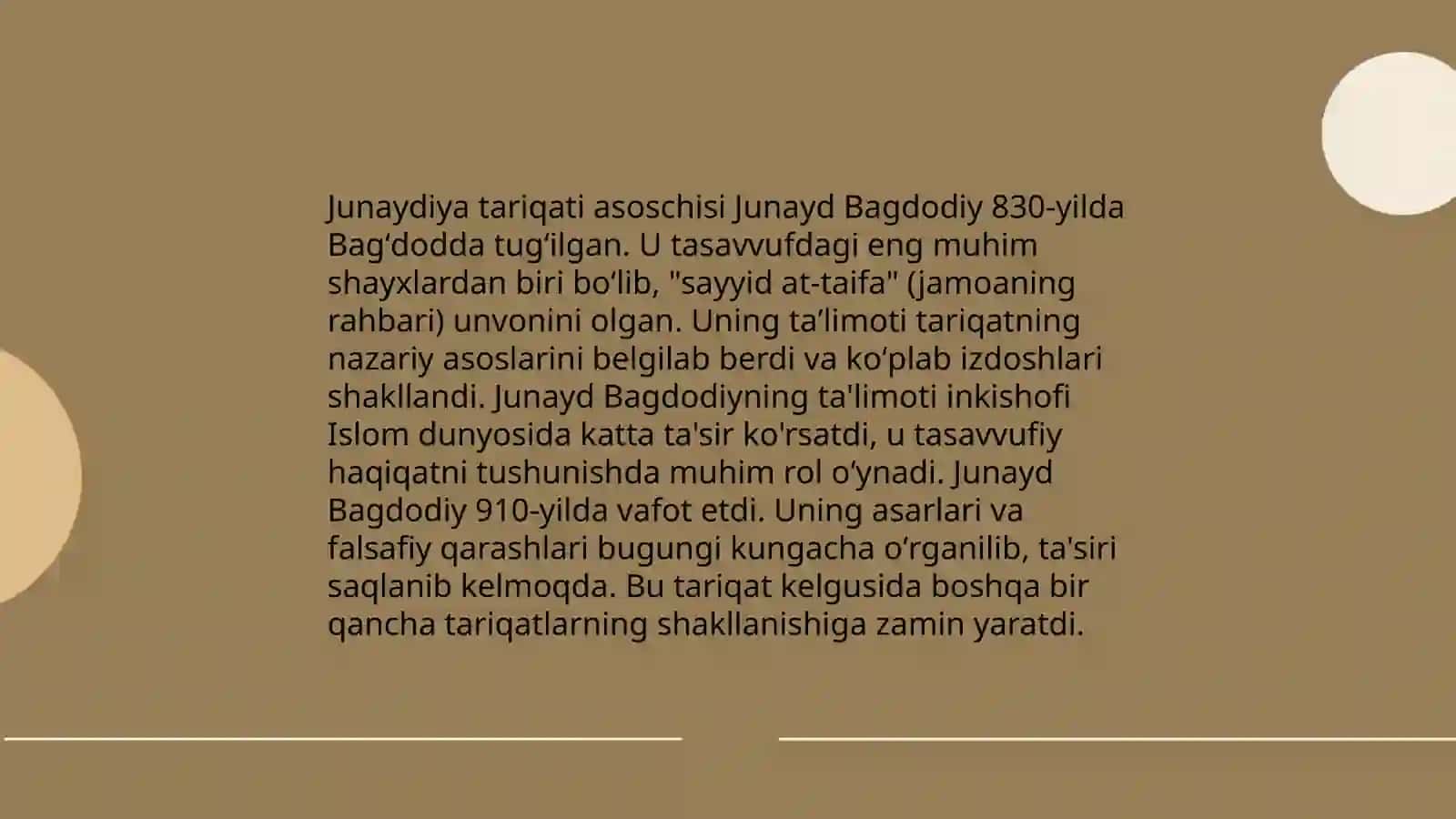 Junaydiya tariqati 4