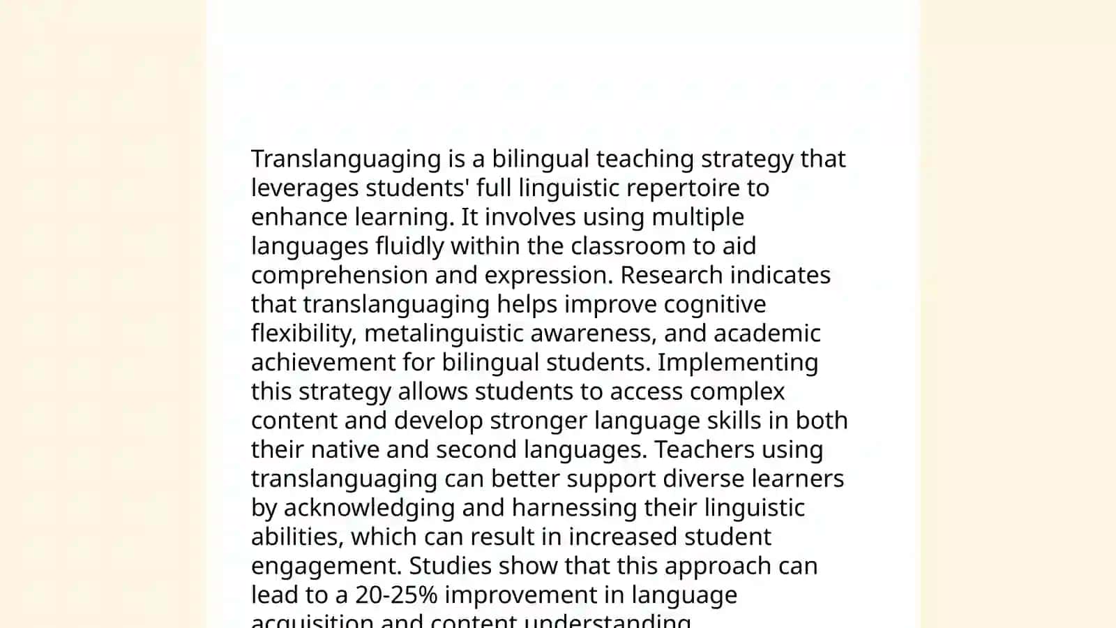Billingual approaches to language learning 4