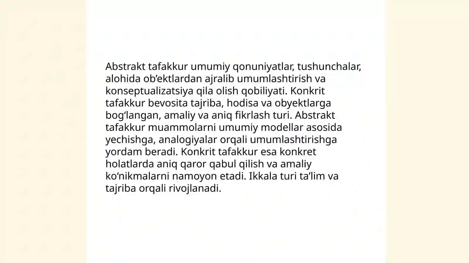 Umumiy psixologiyaTafakkur 4