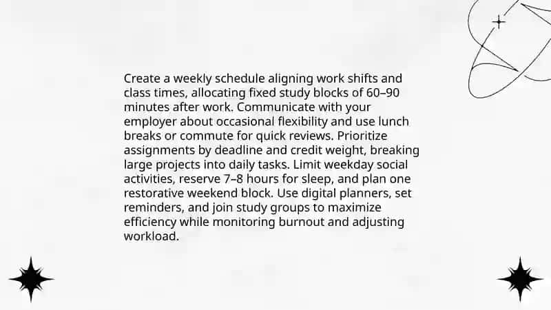 My Daily Routine as an Evening University Student 4