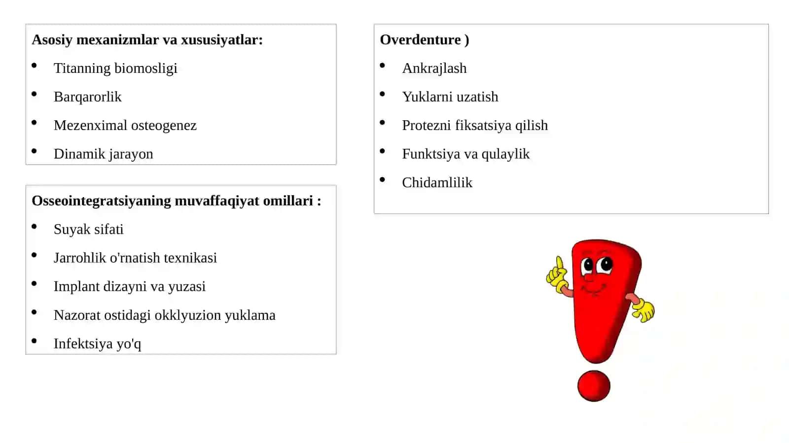 Tish implantati osteointegratsiya bosqichlari 4