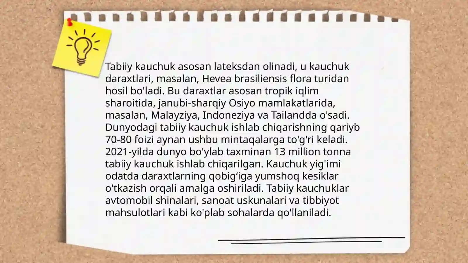 Kauchukning kelib chiqishi 4