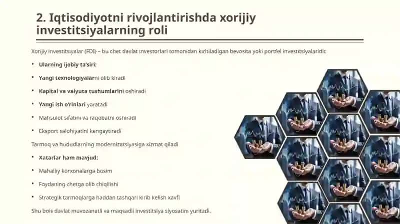 Investitsiya faoliyati va investitsiya siyosati 4