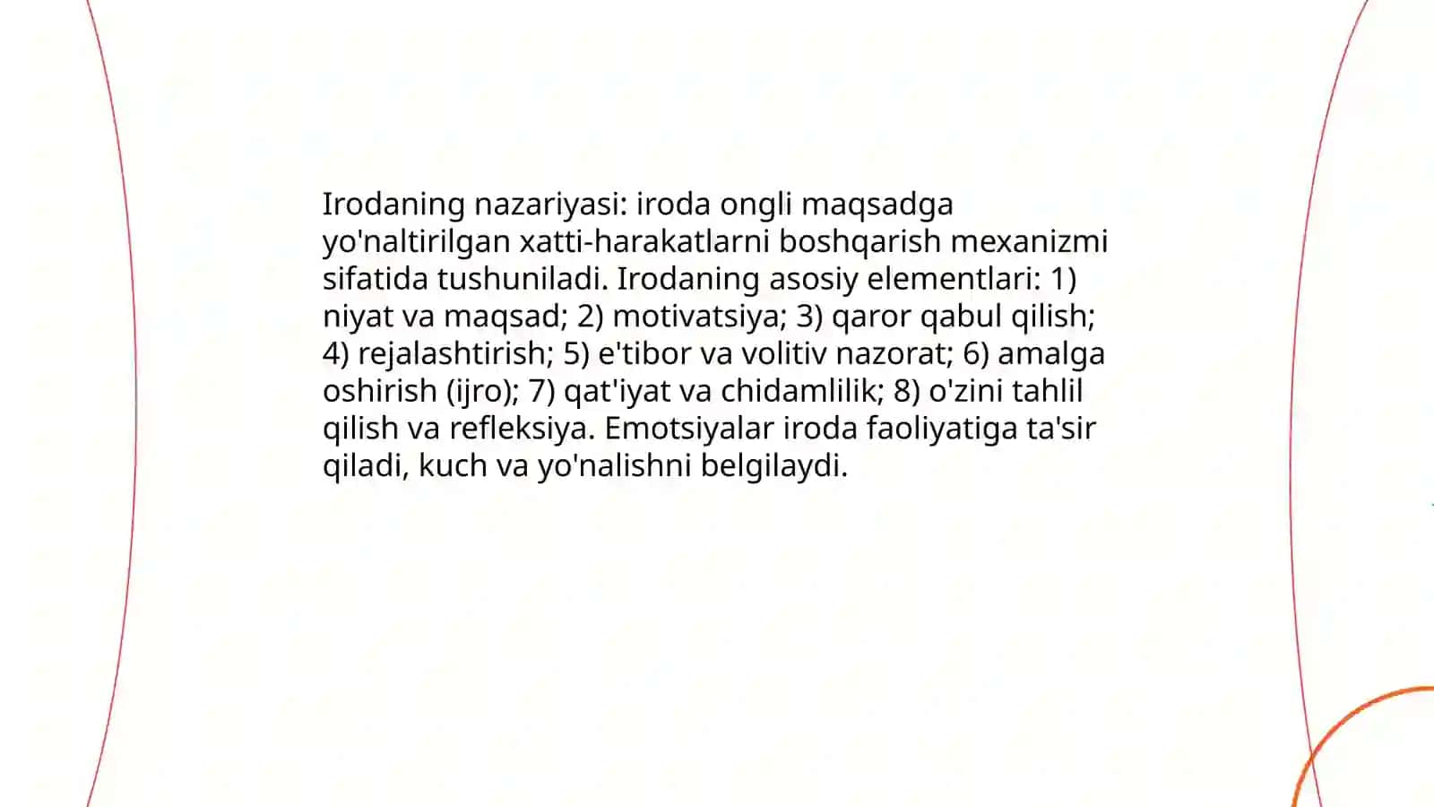 Emotsiya va iroda 4