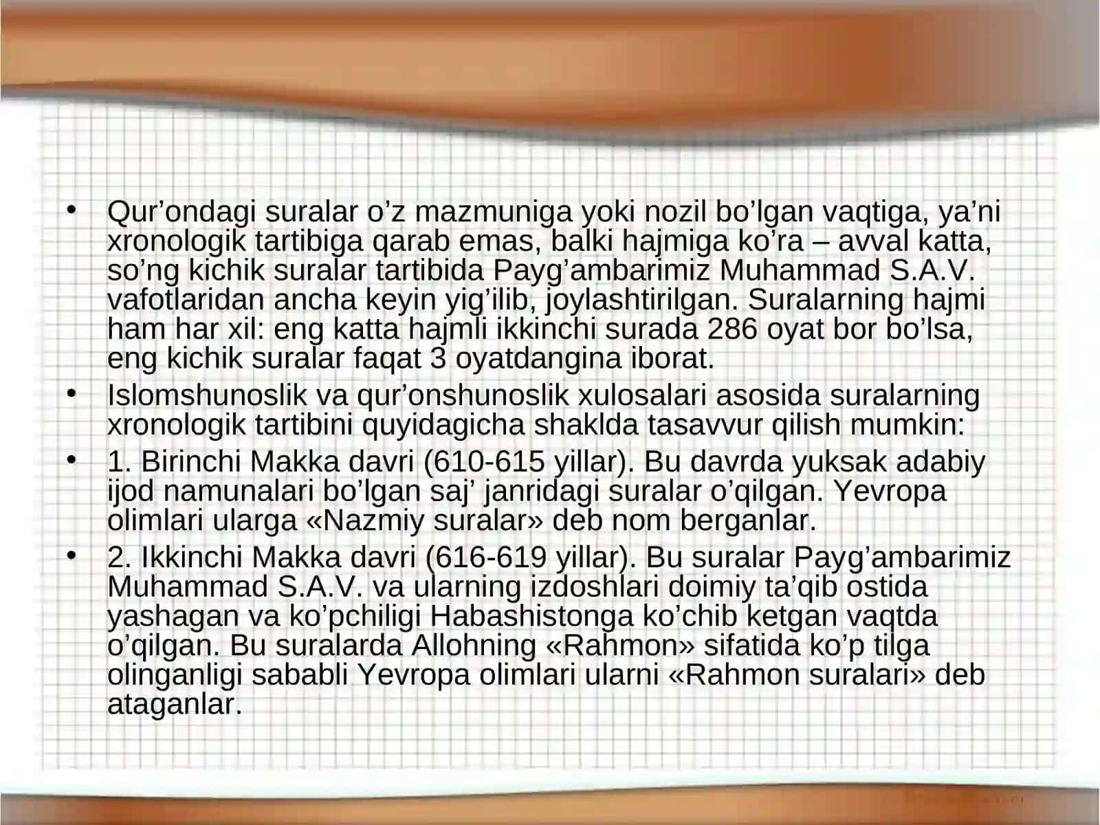 Pedagogika nazariyasi tarixi fanidan tayyorlagan TAQDIMOT 4