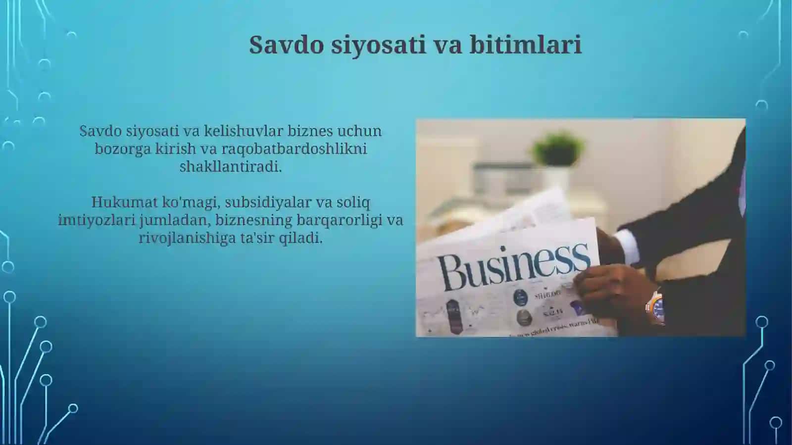 Davlatningbiznesmuhitiniyaratishdagifaoliyati 4
