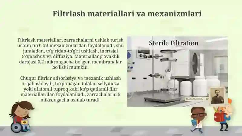 Zamonaviy filtrlar va ularning farmatsevtika ishlab chiqarishdagi roli 4