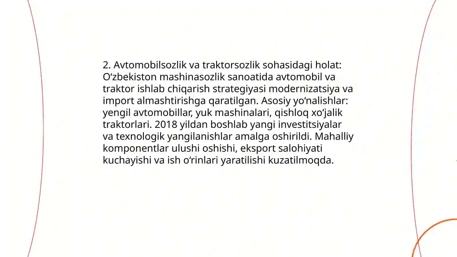 O'zbekiston mashinasozlik sanoati 4