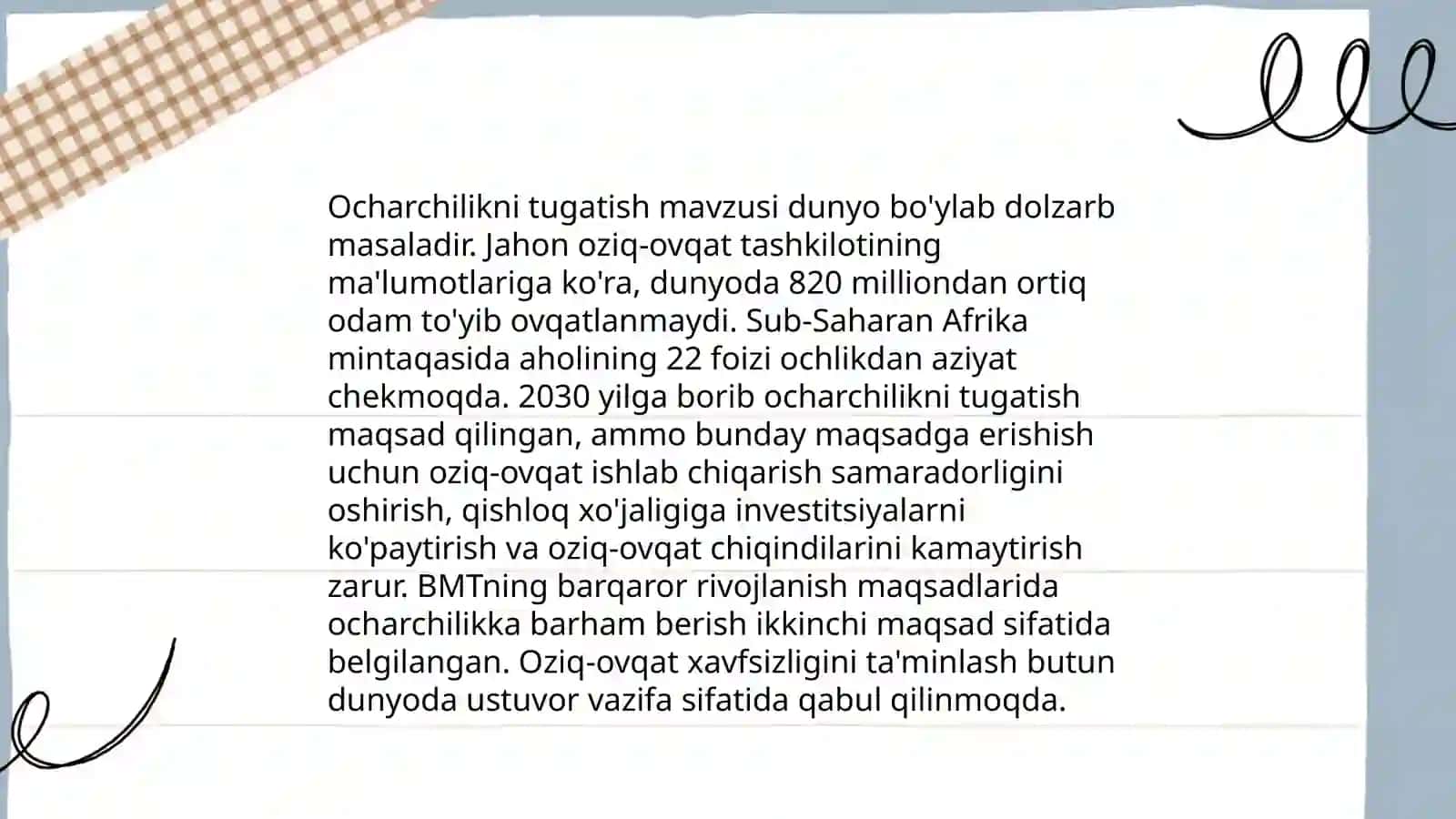 Barqaror rivojlanish maqsadlari 4