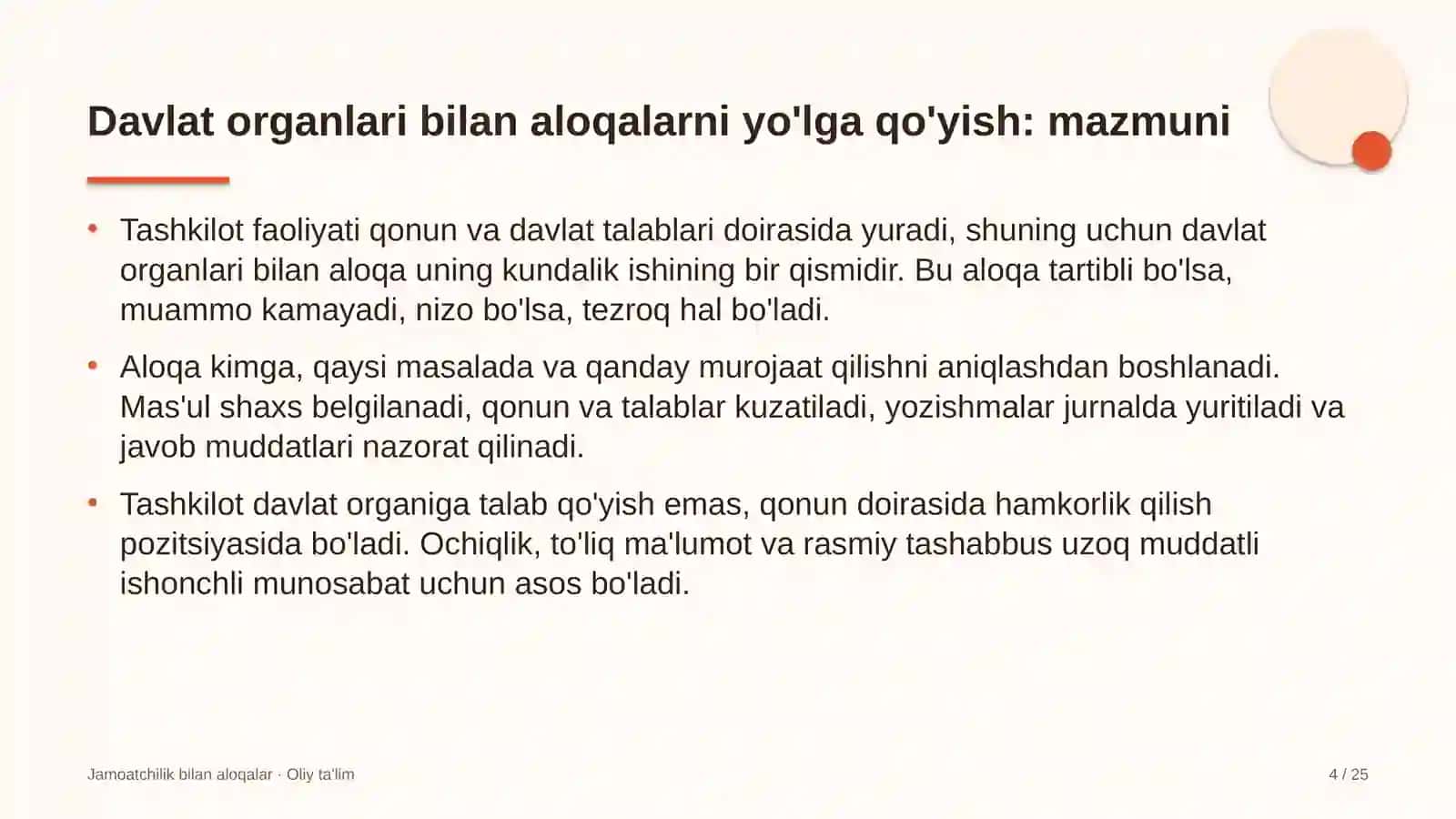 elektr ta'minoti korxonalarida davlat organlari bilan aloqalarni yo'lga qo'yish 2298 4