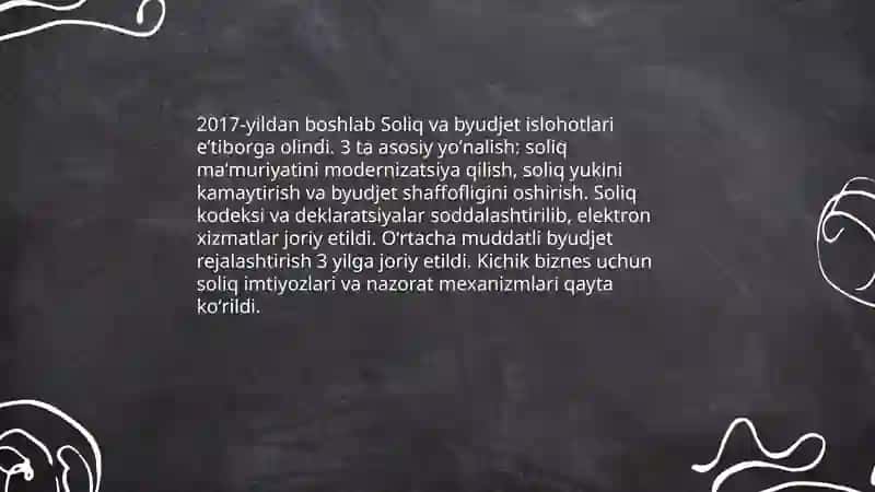 Iqtisodiy islohotlar: bozor liberallashtirish va xususiylashtirish 4