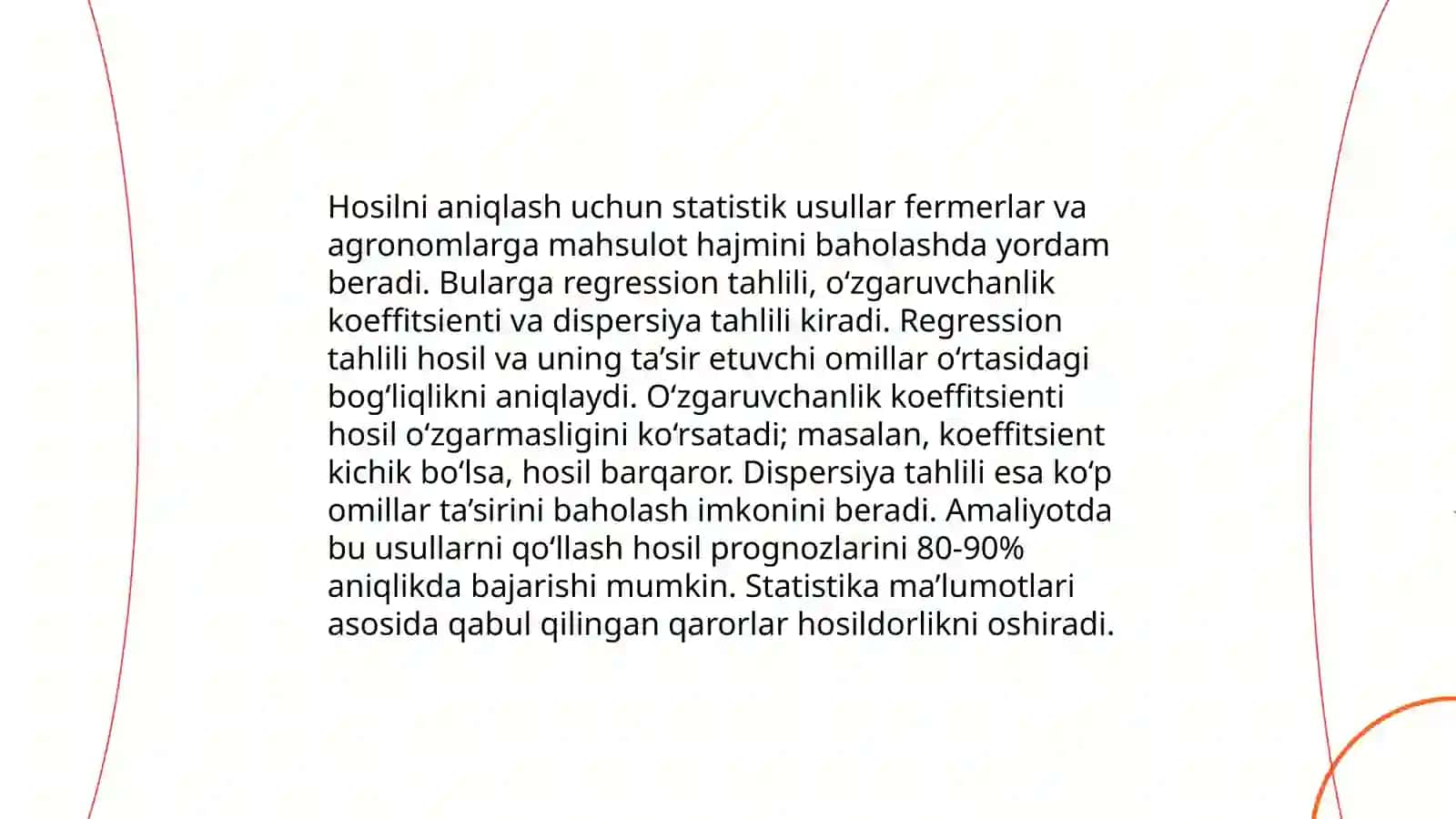 Bogʻlarda hosilni aniqlash usuli 4