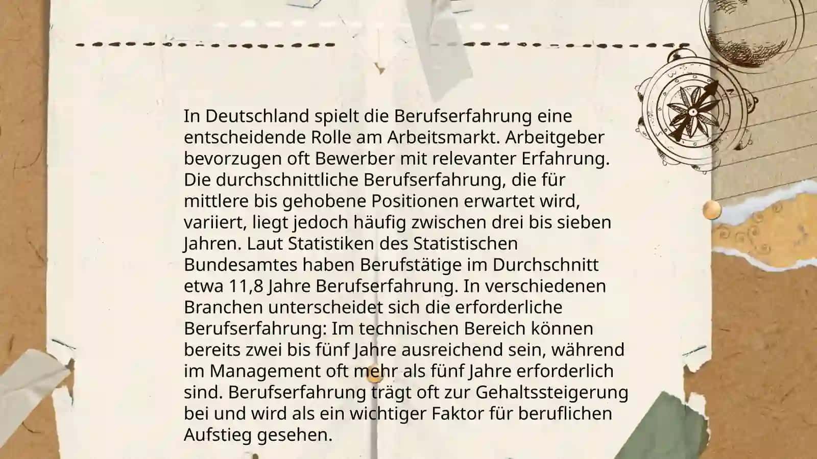 Einen Lebenslauf schreiben 4