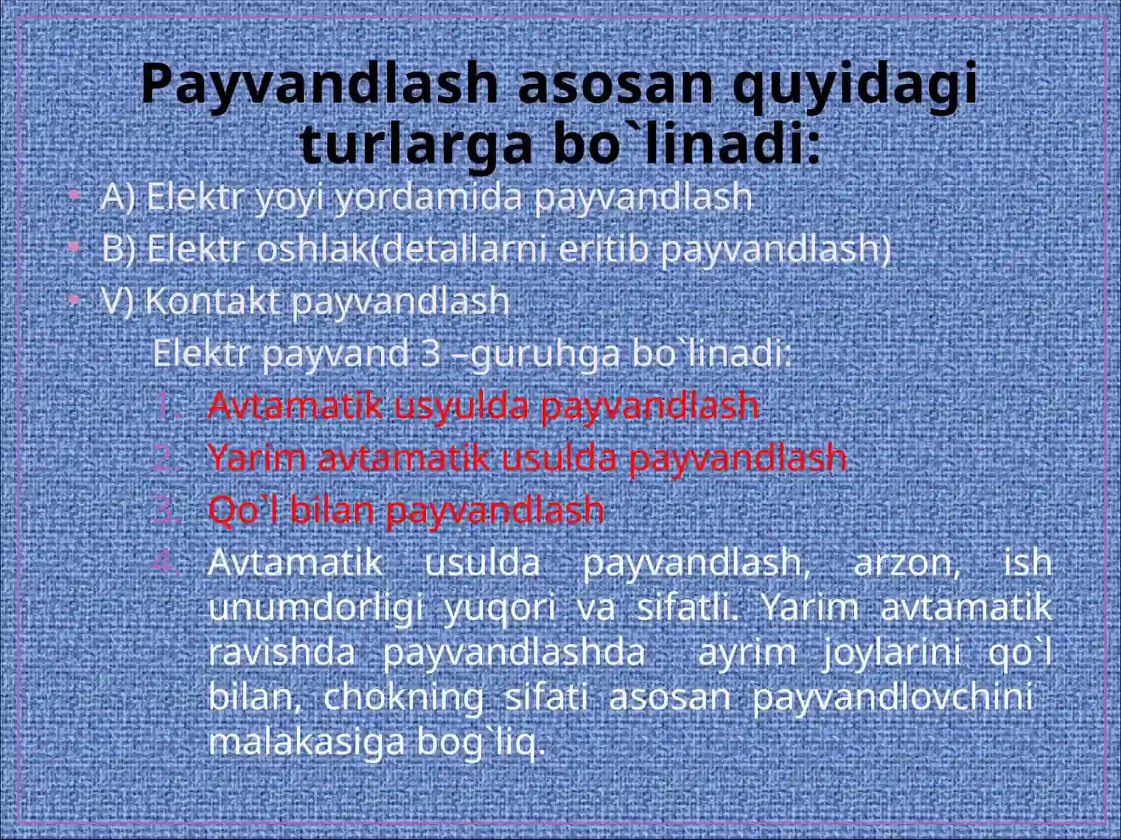Payvandlivayelimlibirikmalar 4