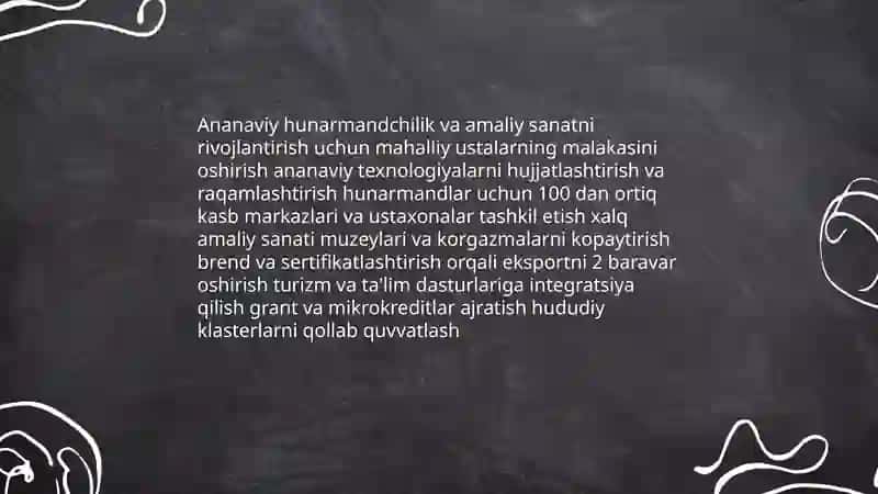 Oʻzbekiston madaniyati va sanʼatini rivojlantirish 4