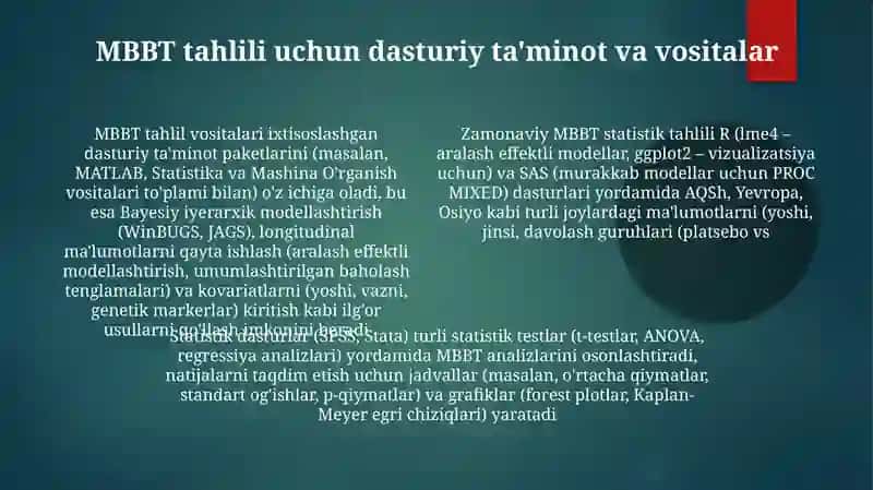 Zamonaviy MBBT statistikasi asosida umumiy tahlil 4