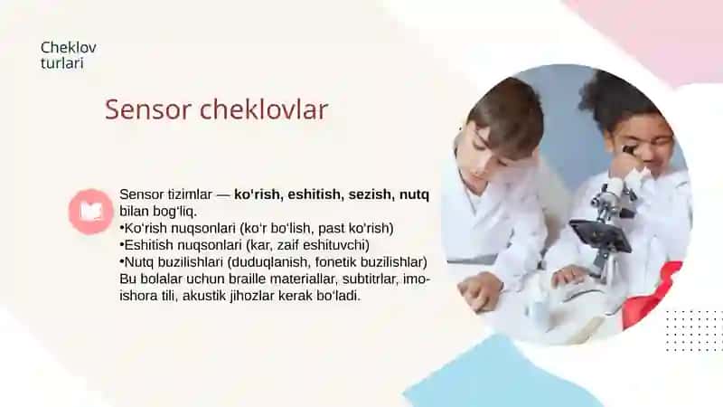 Imkoniyati cheklangan bolalar va ularni inklyuziv ta'limga jalb qilish 4