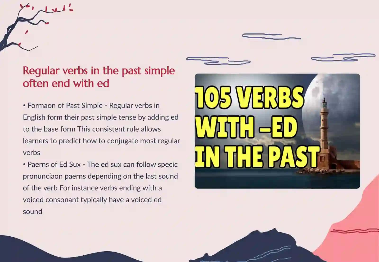 Past Simple Tense 4