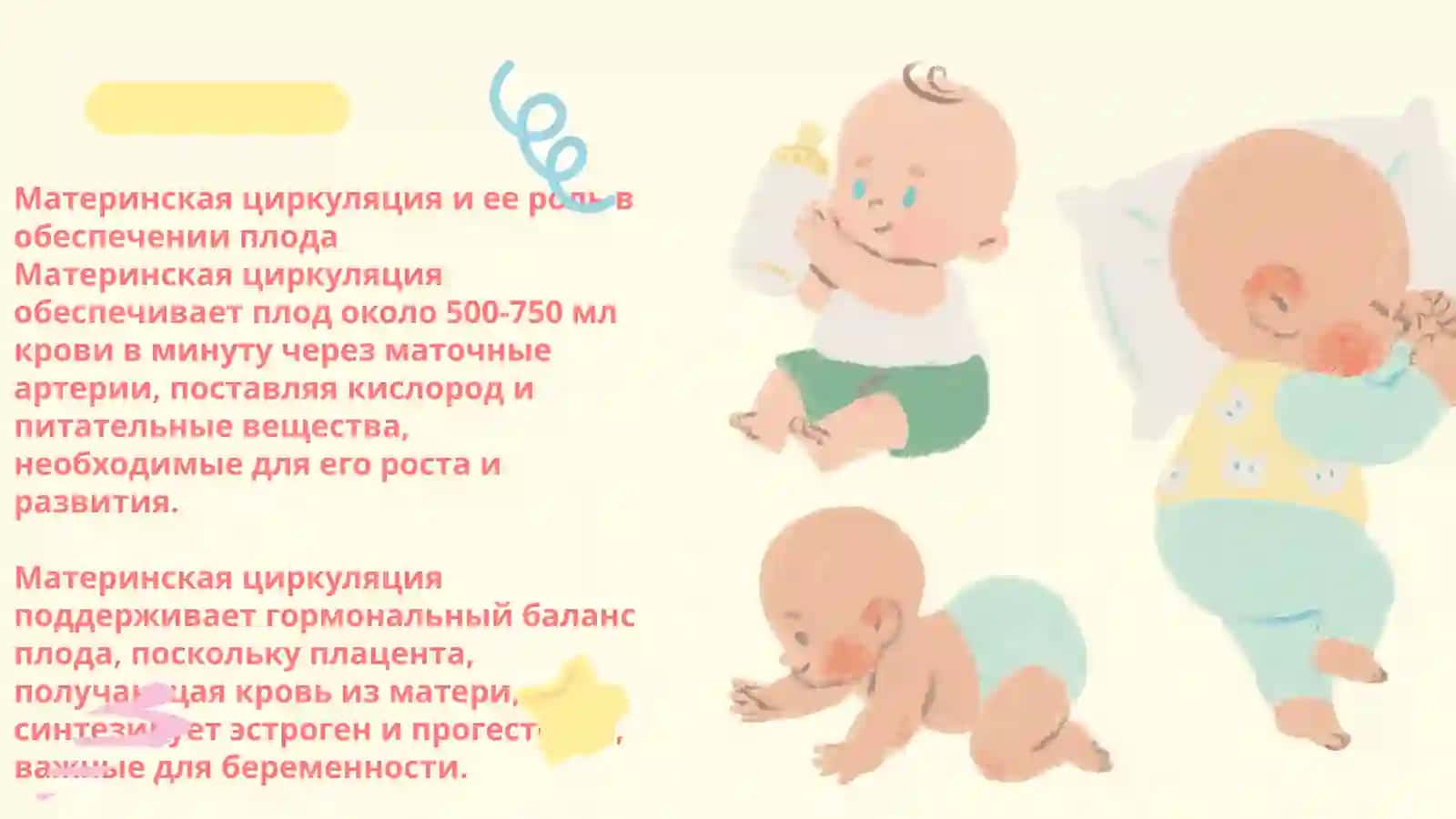 ЗНАЧЕНИЕ КРОВООБРАЩЕНИЯ В УТРОБЕ МАТЕРИ И ИЗМЕНЕНИЯ ПОСЛЕ РОЖДЕНИЯ РЕБЁНКА 4