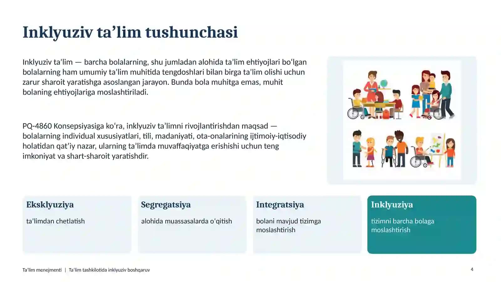 Taʼlim tashkilotida inklyuziv boshqaruv 4