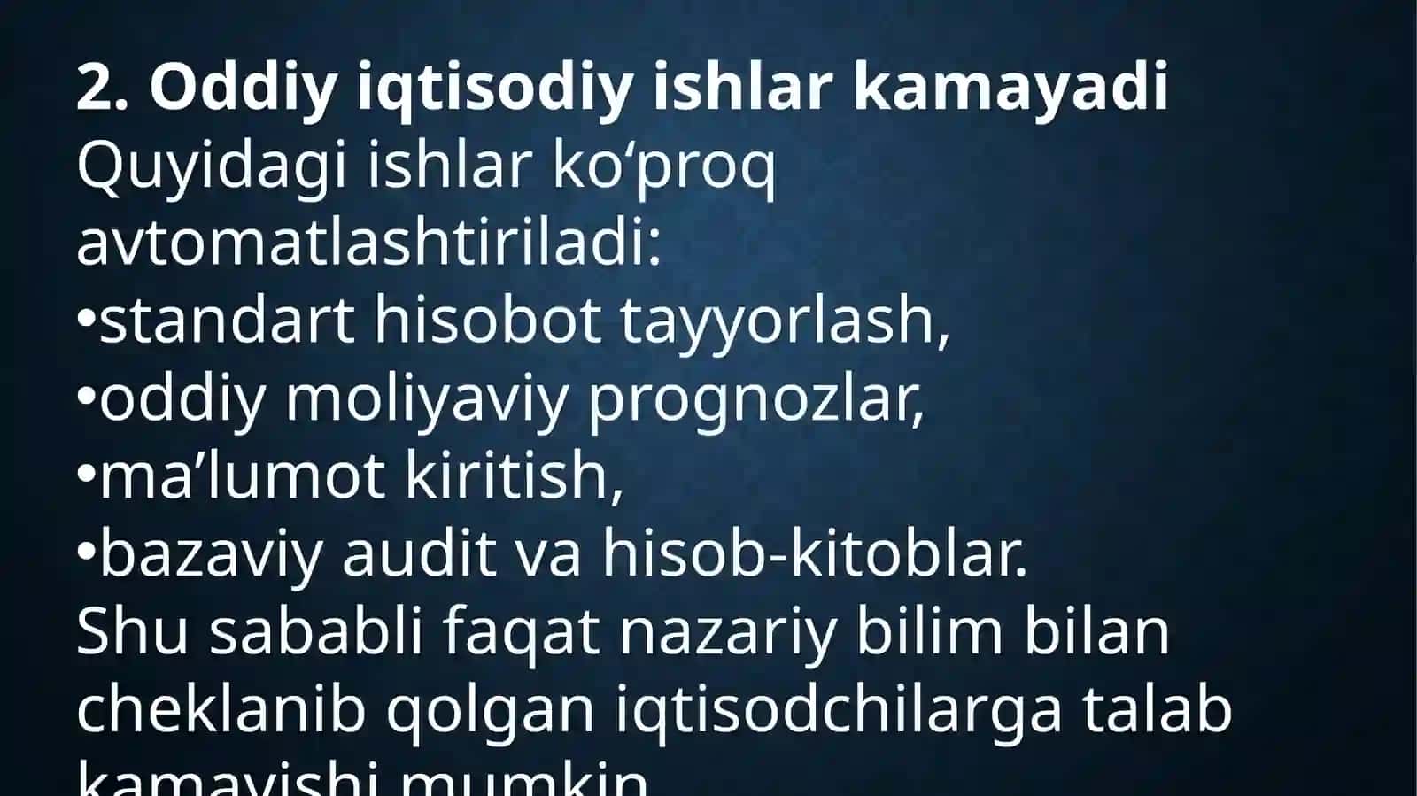 Sun'iy intellekt va iqtisodchi kasbining kelajagi 4